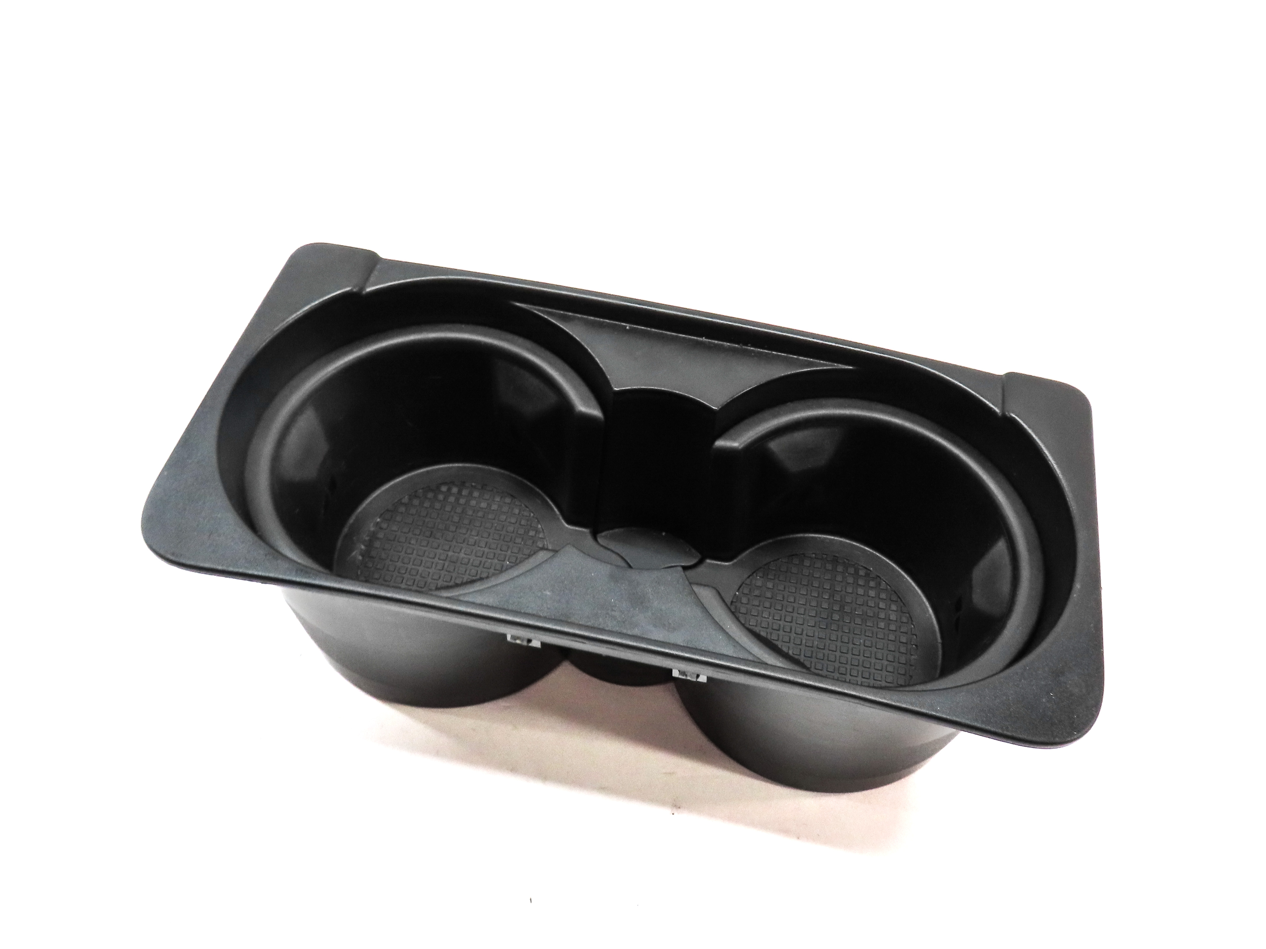 2012 LAND ROVER LR4 (L319) FRONT CENTER CONSOLE DUAL CUP CUPHOLDER w/INSERTS — exact item pictured